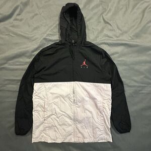 Nike Air Jordan Jumpman Windbreaker Jacket Water Repel Full Zip Mens Small